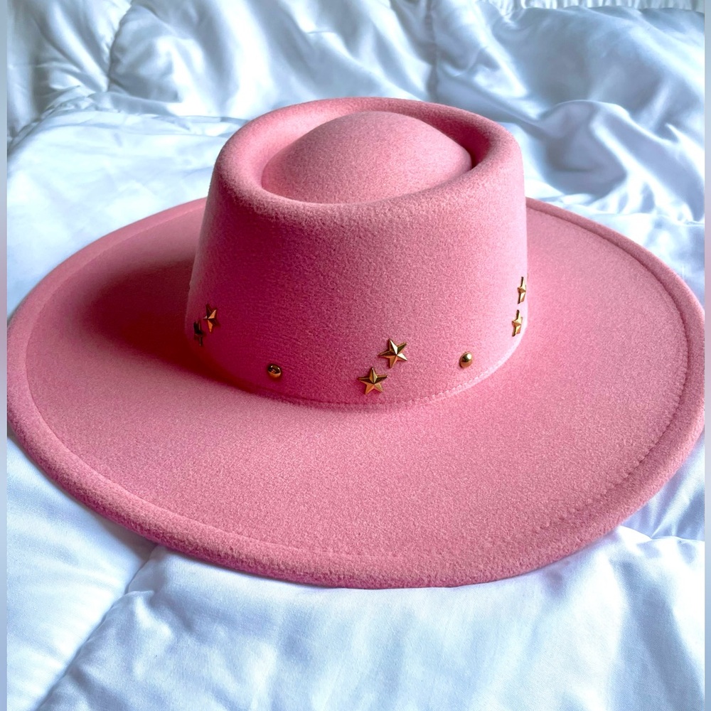 Pink Studded Hat!